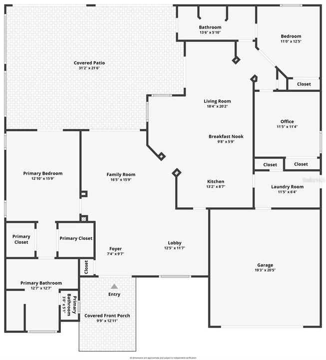 На продажу: $379,900 (3 спален, 2 ванн, 2166 Квадратных фут)