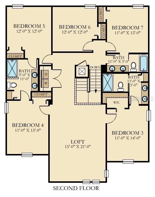 For Sale: $659,000 (7 beds, 5 baths, 4018 Square Feet)
