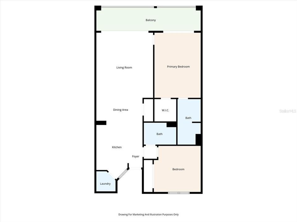 For Sale: $1,190,000 (2 beds, 2 baths, 1230 Square Feet)