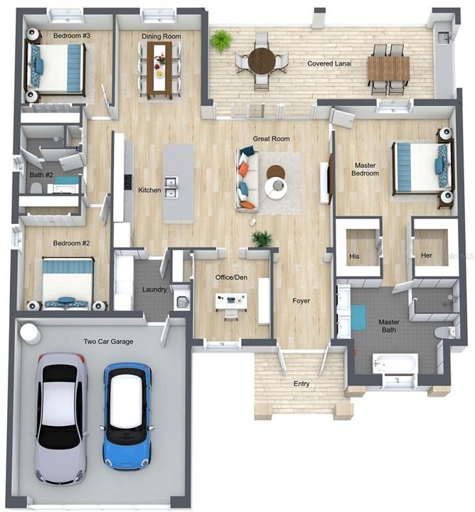 Activo con contrato: $499,900 (4 camas, 2 baños, 1736 Pies cuadrados)