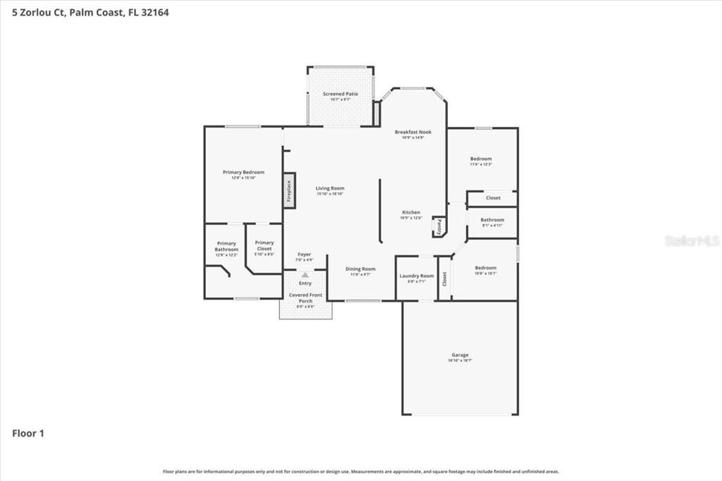 На продажу: $329,900 (3 спален, 2 ванн, 1614 Квадратных фут)