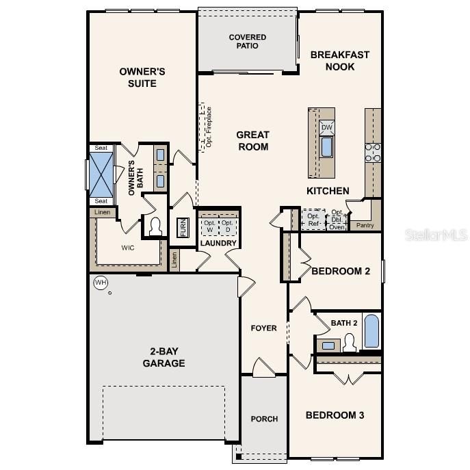Activo con contrato: $399,890 (3 camas, 2 baños, 1639 Pies cuadrados)