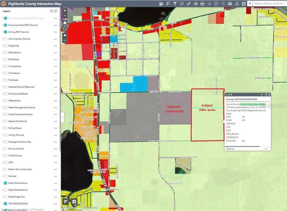 En Venta: $3,628,650 (241.58 acres)