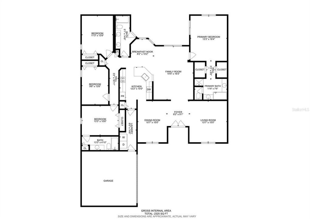 На продажу: $499,900 (4 спален, 3 ванн, 2333 Квадратных фут)