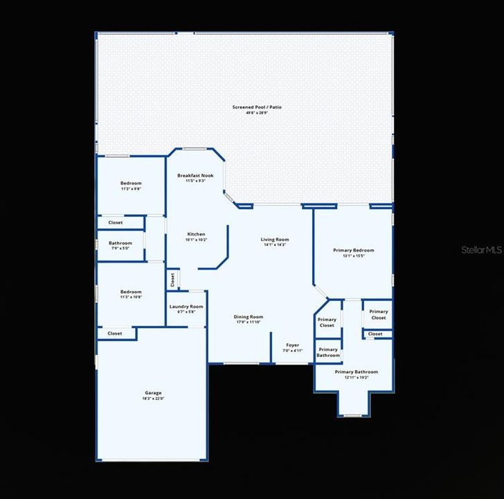 En Venta: $450,000 (3 camas, 2 baños, 1681 Pies cuadrados)
