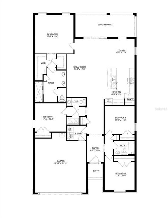 En Venta: $484,990 (4 camas, 2 baños, 2045 Pies cuadrados)