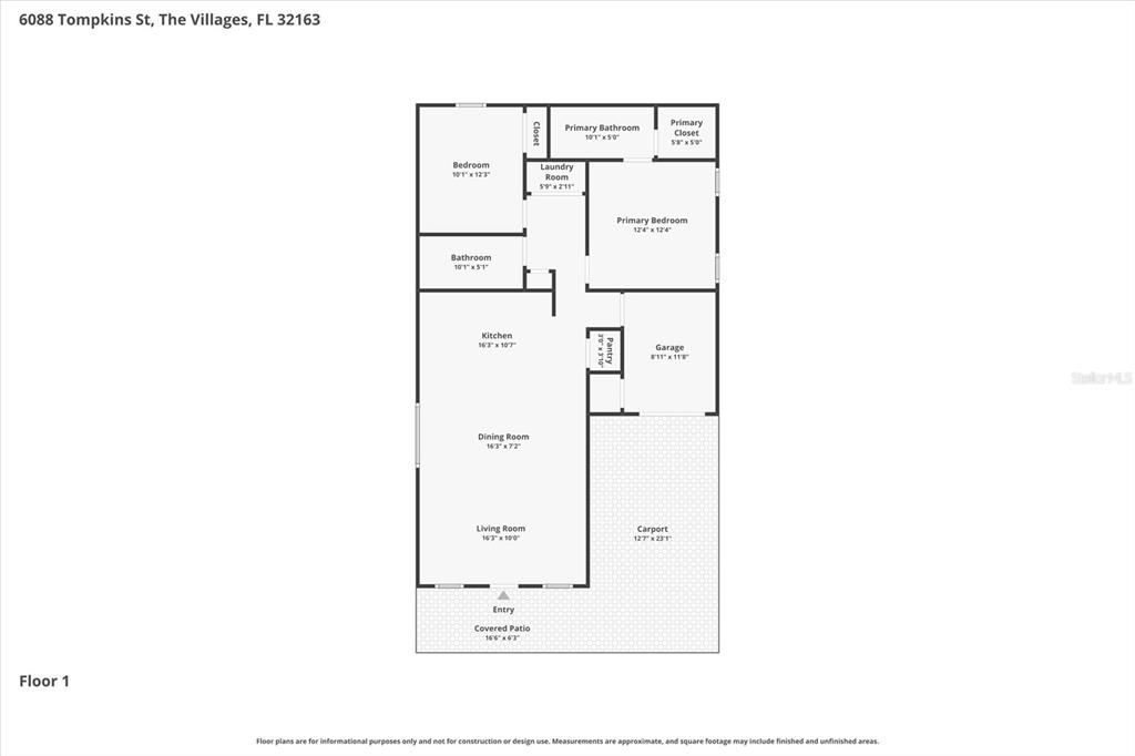 For Sale: $260,000 (2 beds, 2 baths, 1051 Square Feet)