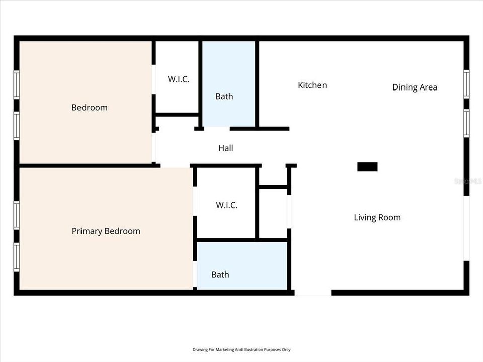 For Sale: $146,900 (2 beds, 2 baths, 930 Square Feet)