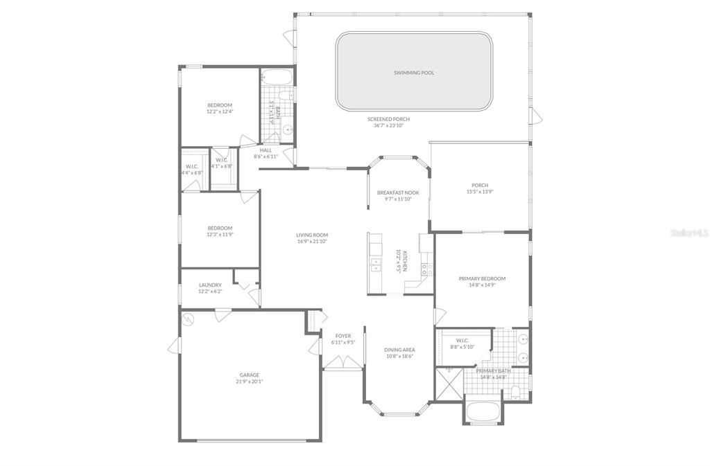 For Sale: $359,000 (3 beds, 2 baths, 1974 Square Feet)