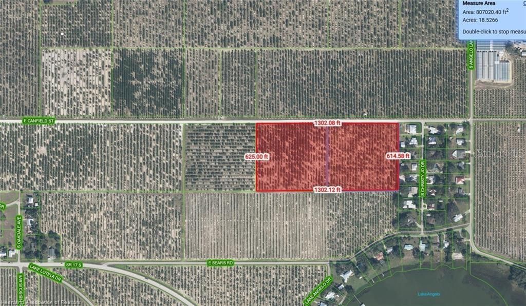 Vendido Recientemente: $300,000 (19.00 acres)