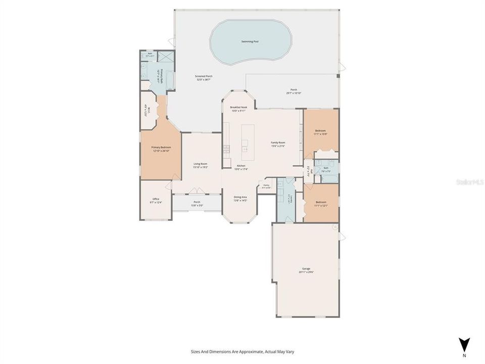En Venta: $1,420,000 (3 camas, 2 baños, 2316 Pies cuadrados)