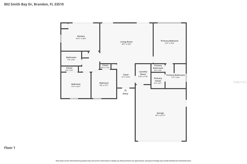 Activo con contrato: $315,000 (3 camas, 2 baños, 1310 Pies cuadrados)