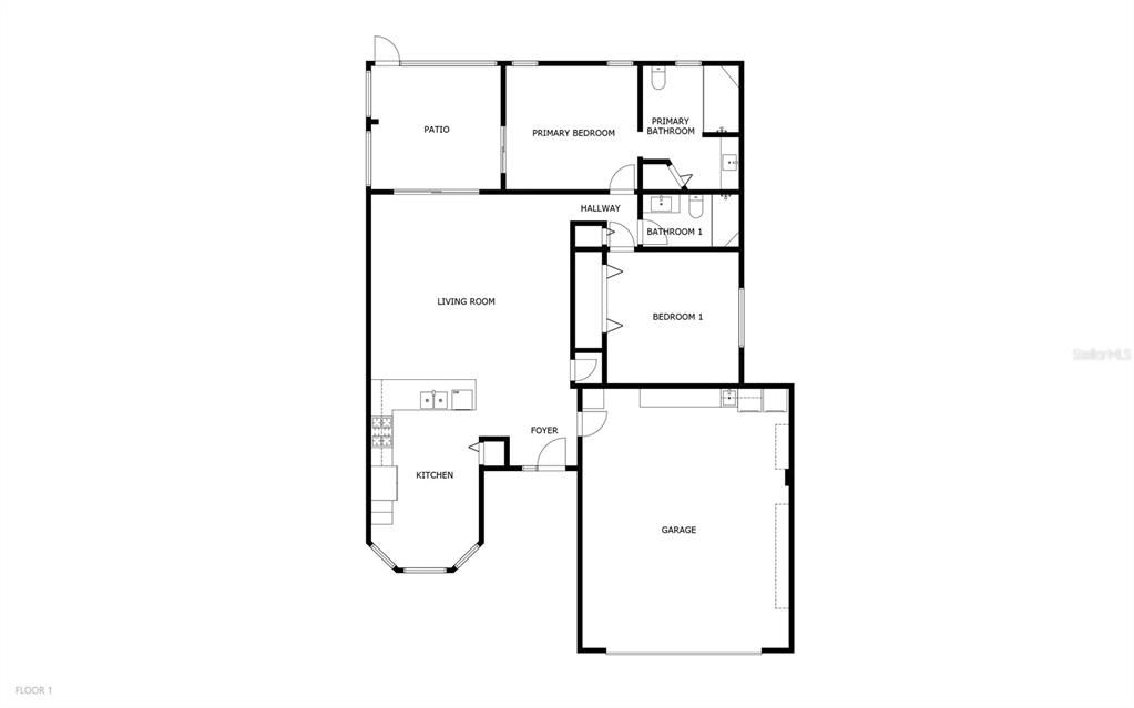 For Sale: $297,000 (2 beds, 2 baths, 1251 Square Feet)