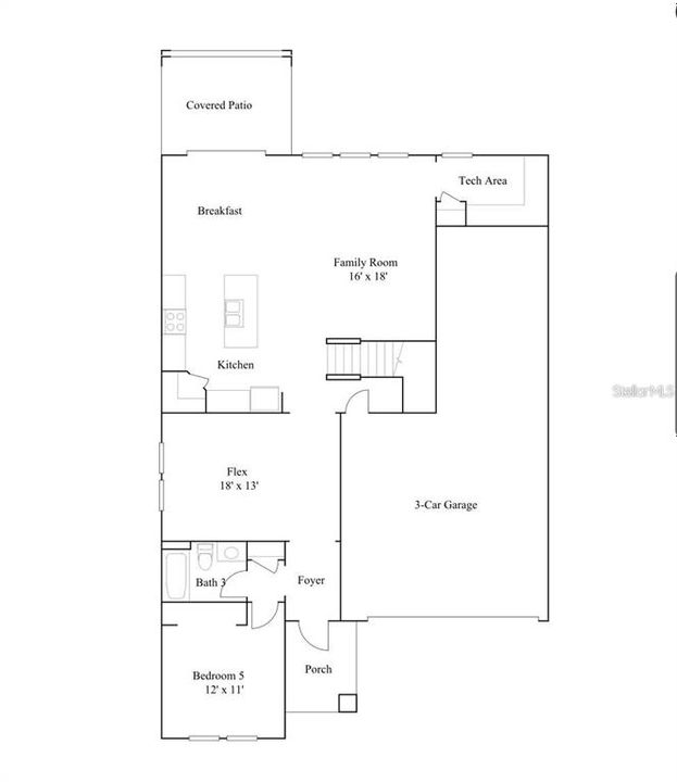 На продажу: $915,000 (5 спален, 3 ванн, 3295 Квадратных фут)