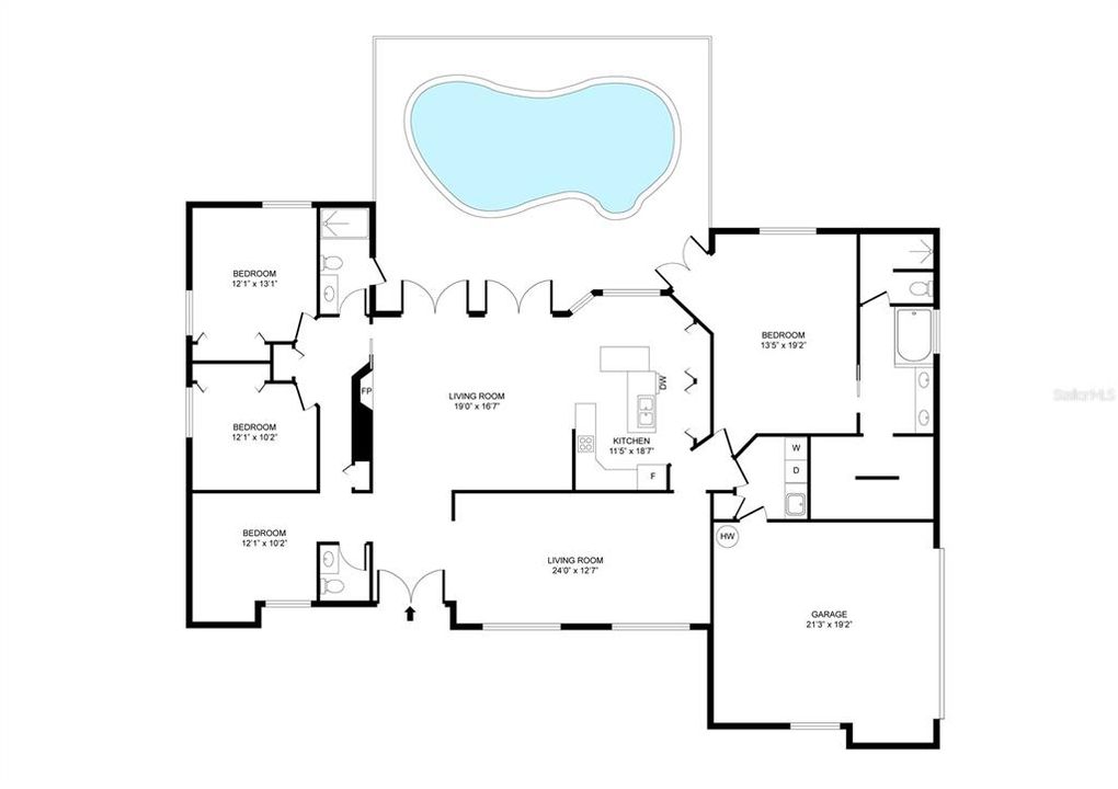For Sale: $899,000 (4 beds, 2 baths, 2762 Square Feet)