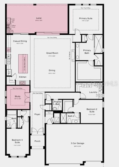 En Venta: $1,292,616 (3 camas, 3 baños, 2833 Pies cuadrados)