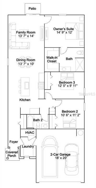 For Sale: $265,140 (3 beds, 2 baths, 1429 Square Feet)