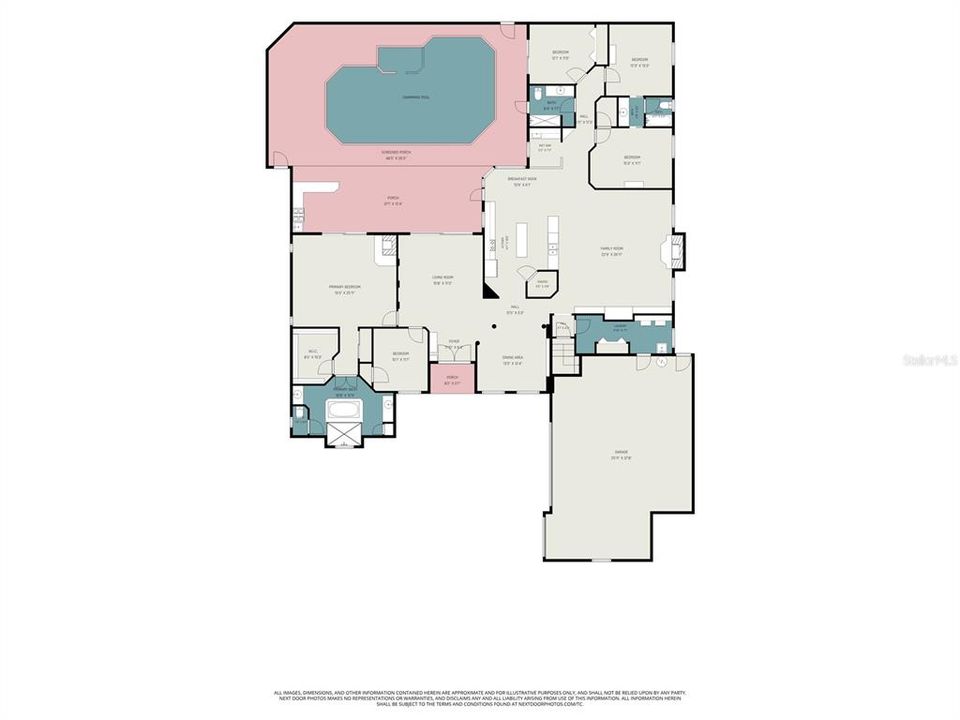 Activo con contrato: $735,000 (5 camas, 4 baños, 3769 Pies cuadrados)