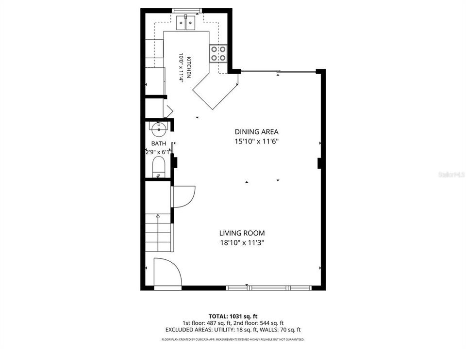 For Sale: $259,900 (2 beds, 1 baths, 1146 Square Feet)