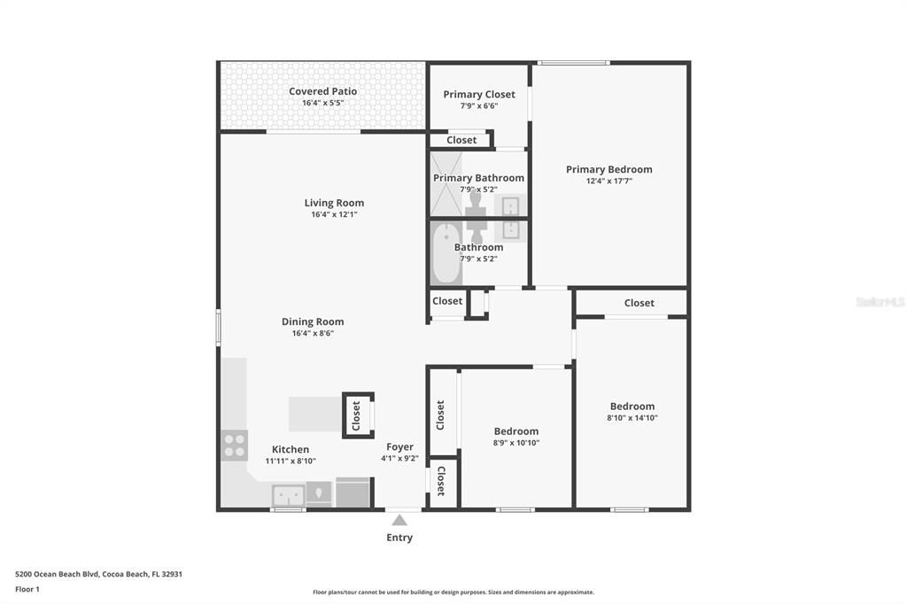 For Sale: $499,000 (3 beds, 2 baths, 1240 Square Feet)