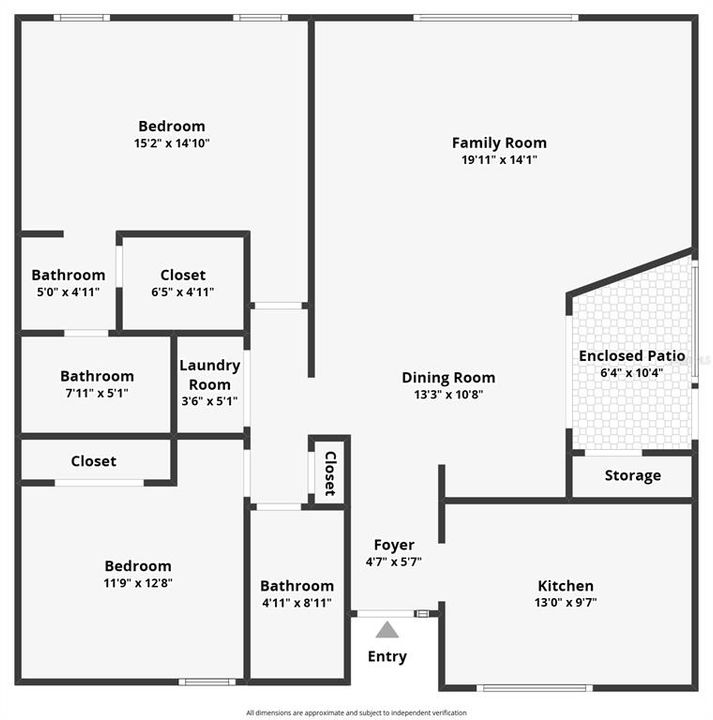 For Sale: $260,000 (2 beds, 2 baths, 1296 Square Feet)