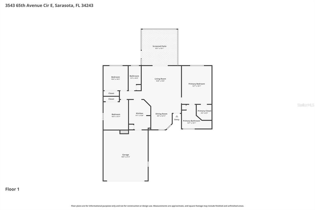 En Venta: $329,000 (3 camas, 2 baños, 1211 Pies cuadrados)