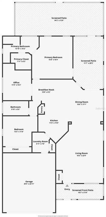 Activo con contrato: $305,000 (2 camas, 2 baños, 1868 Pies cuadrados)