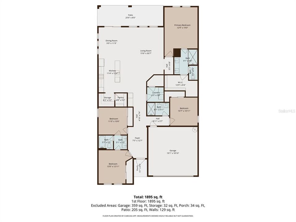 For Rent: $3,700 (4 beds, 3 baths, 2084 Square Feet)