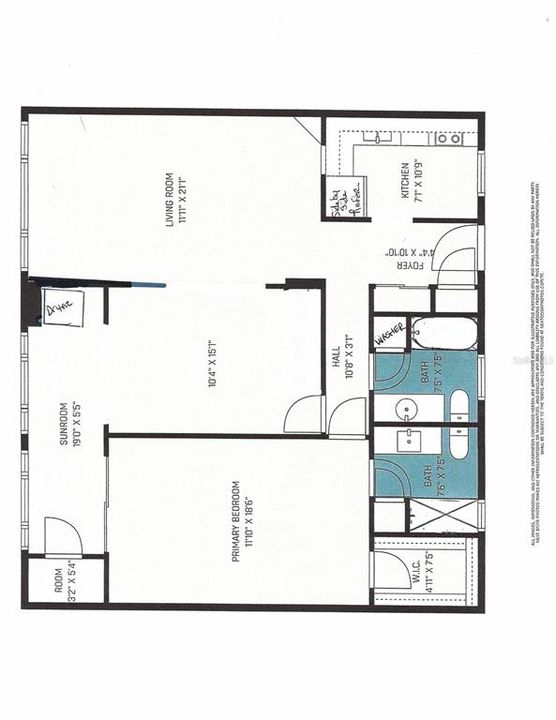 For Rent: $1,500 (2 beds, 2 baths, 1190 Square Feet)