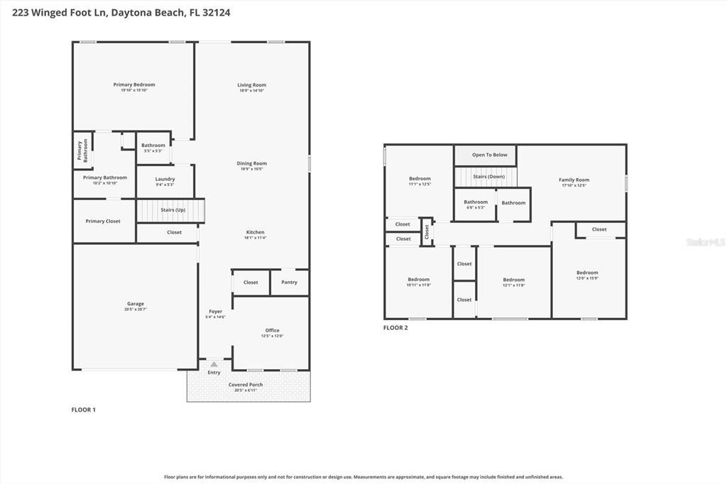For Sale: $474,900 (5 beds, 2 baths, 2869 Square Feet)