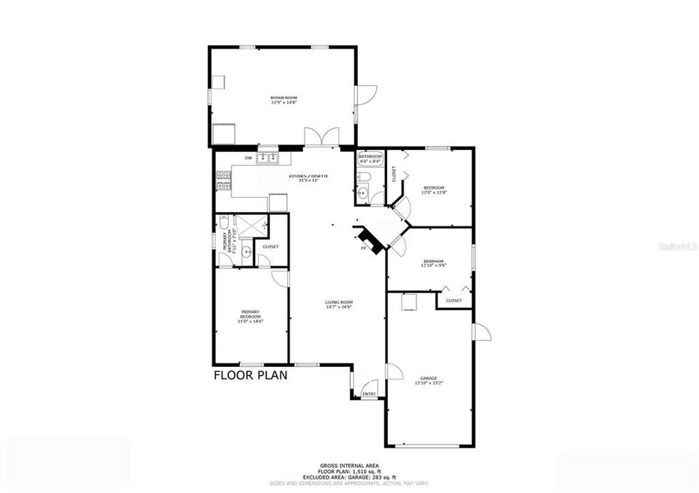 Active With Contract: $449,900 (3 beds, 2 baths, 1552 Square Feet)