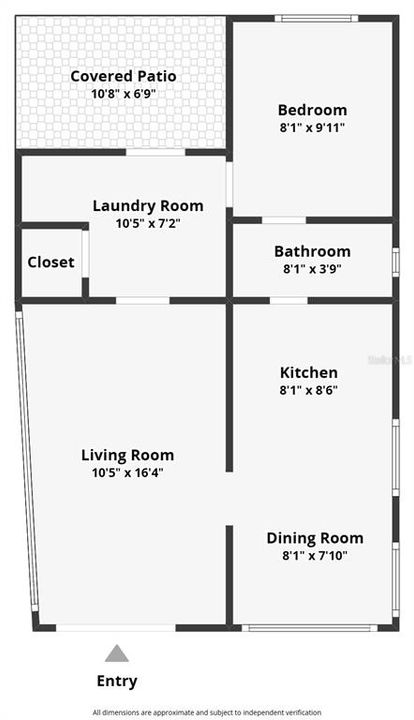For Sale: $155,000 (1 beds, 1 baths, 460 Square Feet)