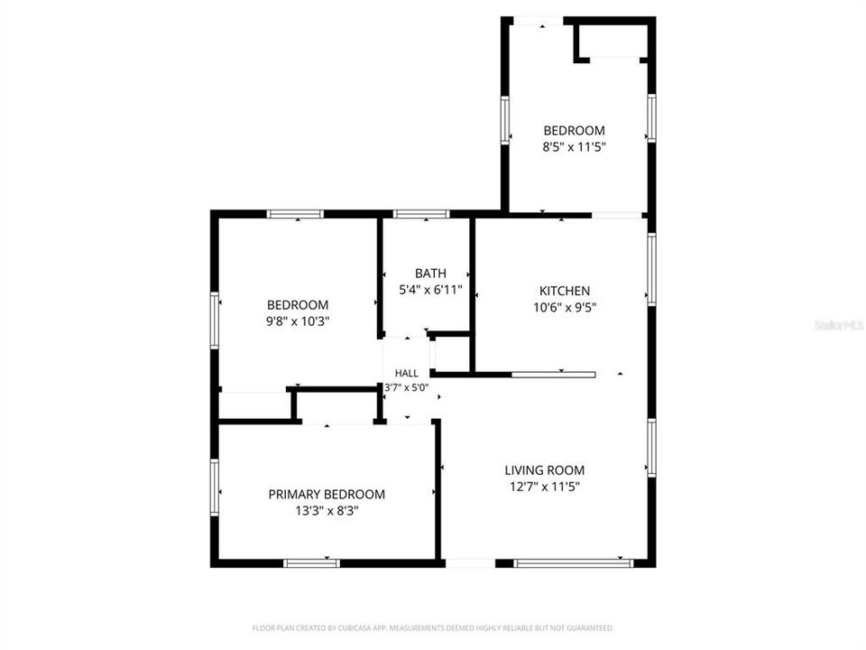 For Sale: $209,950 (2 beds, 1 baths, 754 Square Feet)