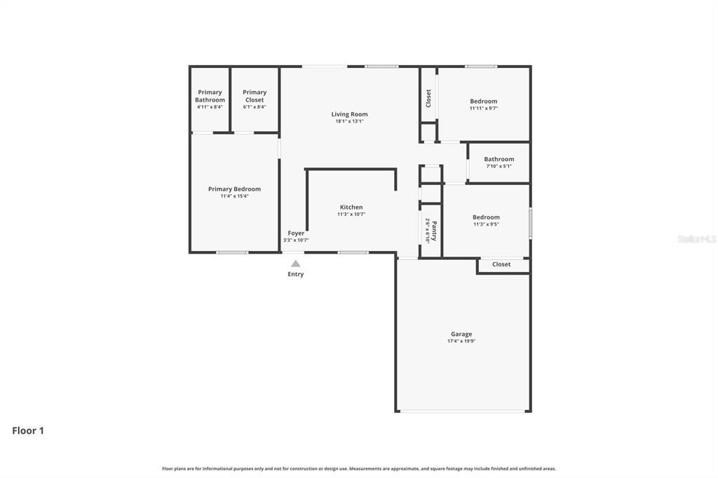 合同活跃: $285,000 (3 贝兹, 2 浴室, 1196 平方英尺)