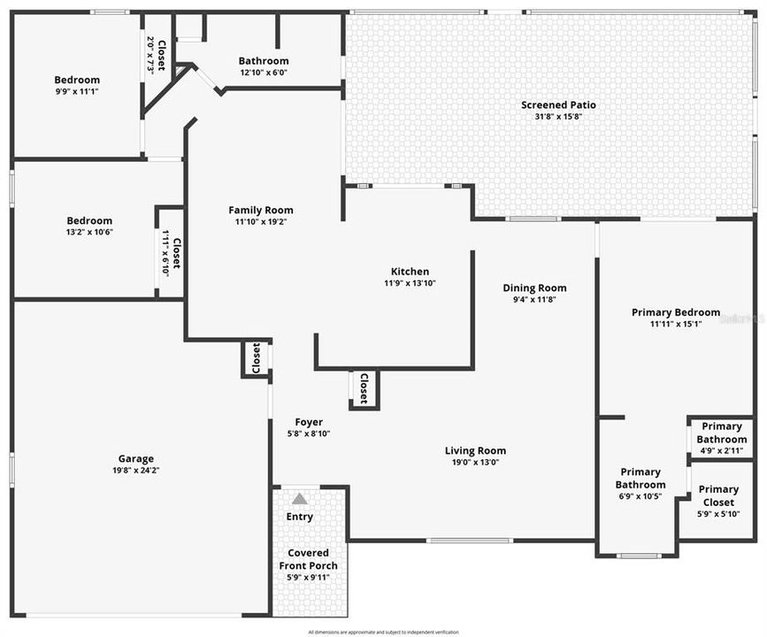 На продажу: $349,000 (3 спален, 2 ванн, 1598 Квадратных фут)