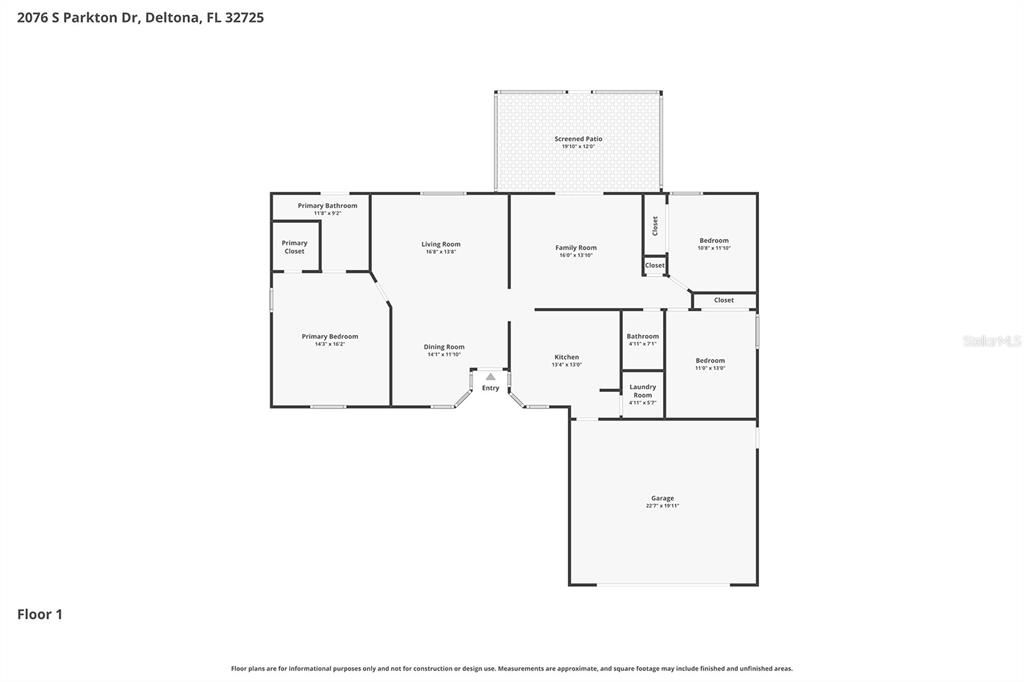 For Sale: $310,000 (3 beds, 2 baths, 1623 Square Feet)