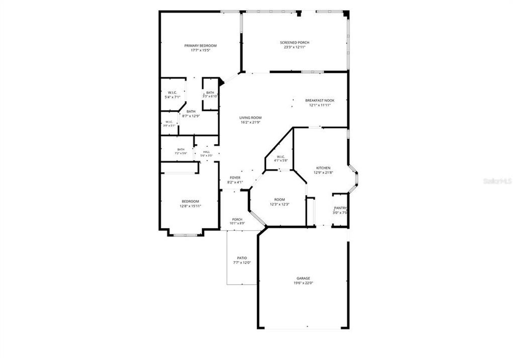 На продажу: $315,000 (2 спален, 2 ванн, 1816 Квадратных фут)
