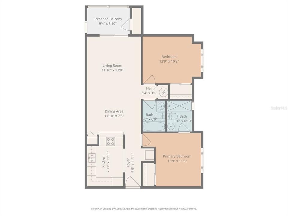 Active With Contract: $285,000 (2 beds, 2 baths, 897 Square Feet)