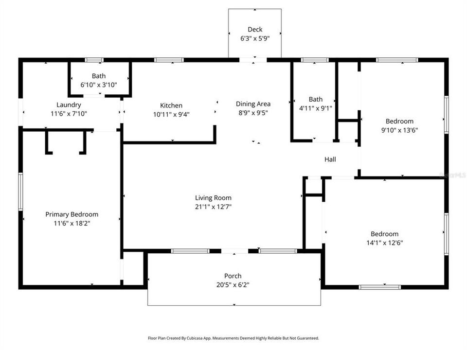 For Sale: $215,000 (3 beds, 2 baths, 1270 Square Feet)