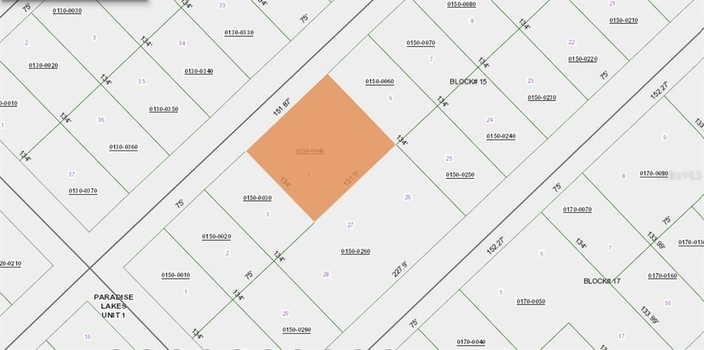 En Venta: $15,900 (0.46 acres)