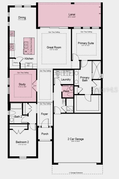 На продажу: $519,990 (2 спален, 2 ванн, 1843 Квадратных фут)