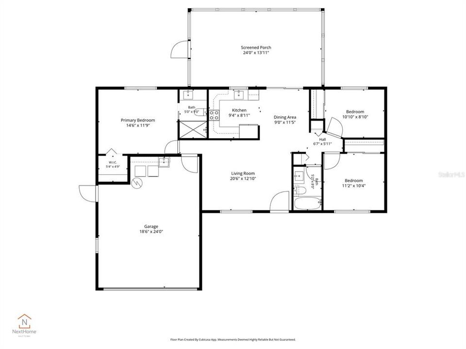Active With Contract: $439,900 (3 beds, 2 baths, 1136 Square Feet)