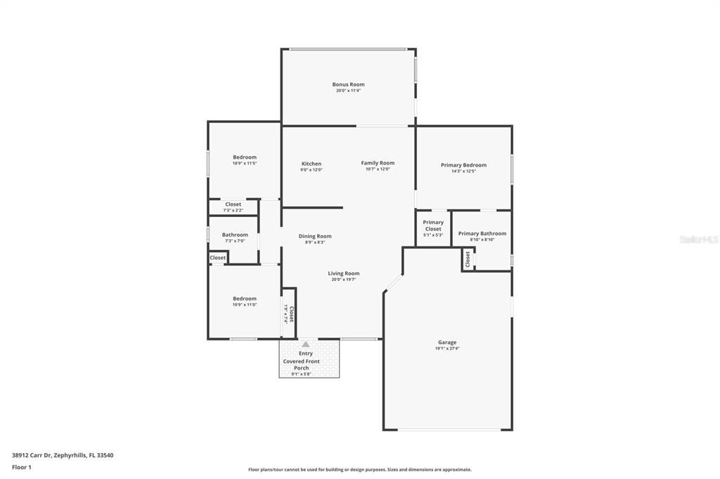 For Sale: $350,000 (3 beds, 2 baths, 1392 Square Feet)