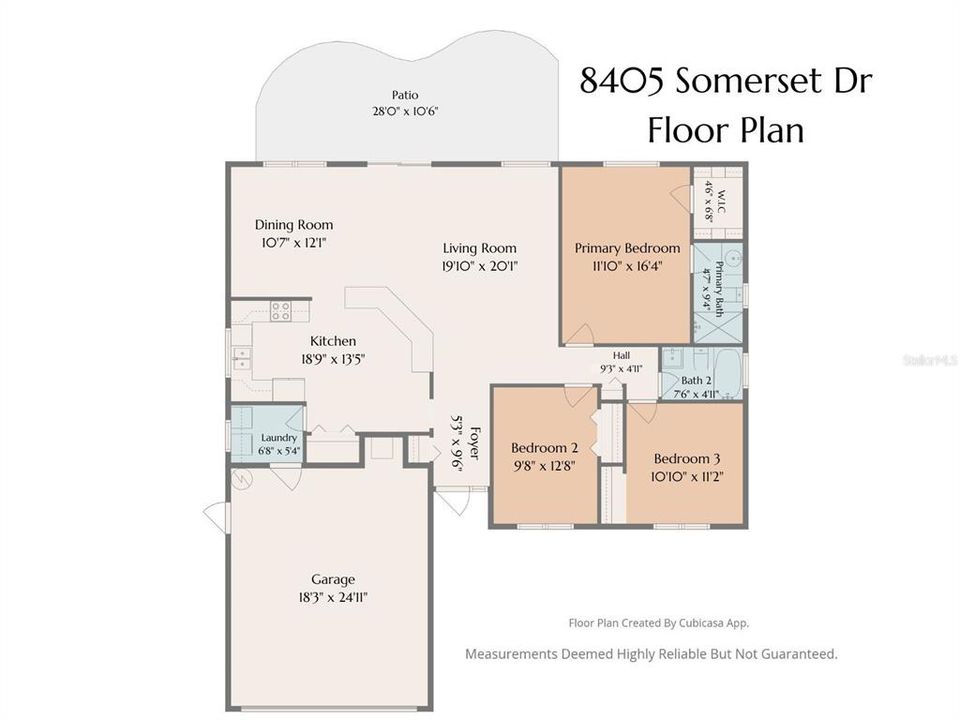 For Sale: $460,000 (3 beds, 2 baths, 1552 Square Feet)