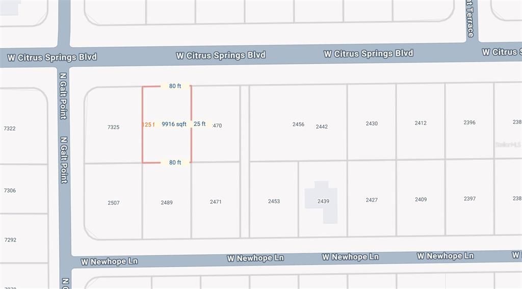 На продажу: $23,000 (0.23 acres)