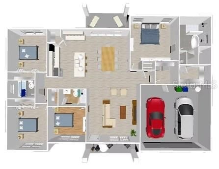 На продажу: $354,900 (4 спален, 3 ванн, 1802 Квадратных фут)