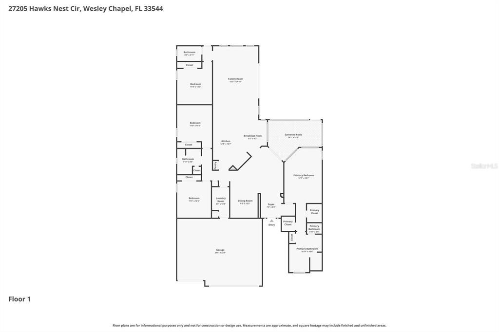 На продажу: $499,000 (4 спален, 3 ванн, 2399 Квадратных фут)