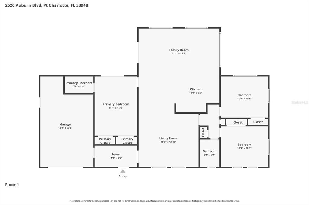 For Sale: $329,000 (3 beds, 2 baths, 1434 Square Feet)