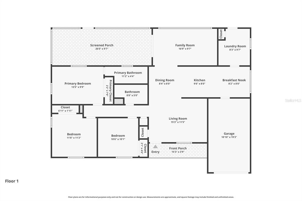 На продажу: $350,000 (3 спален, 2 ванн, 1349 Квадратных фут)