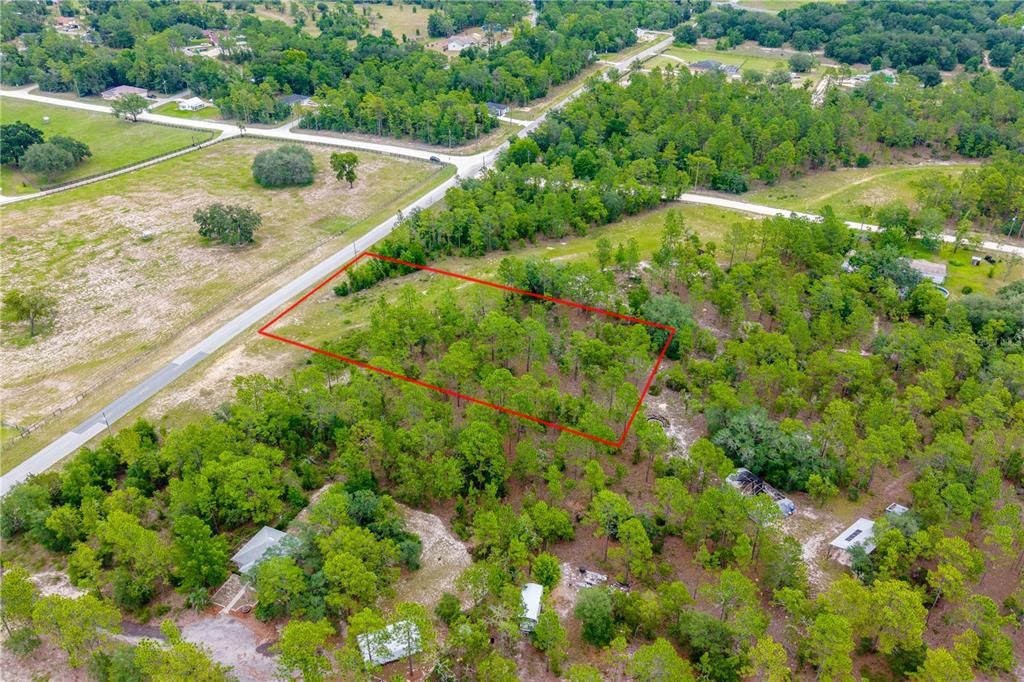 На продажу: $25,000 (1.25 acres)